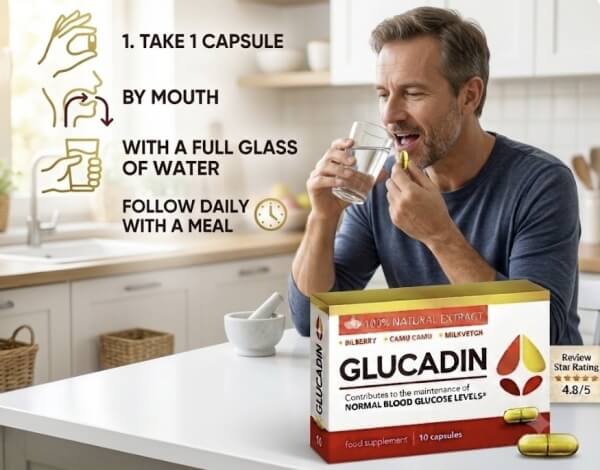 Kako uporabljati Glucadin – navodila za uporabo